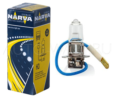 Лампа галогенная H3 - NARVA 12V 55W