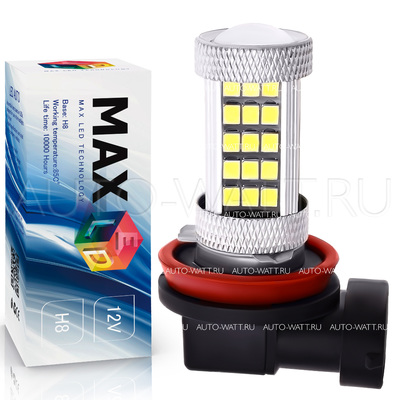 Светодиодная лампа H8 - Max-Hill 66 Led 13Вт