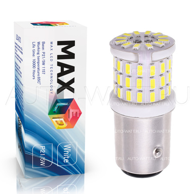 Светодиодная лампа P21/5W 1157 - Max-Lendigo Ceramic 9Вт